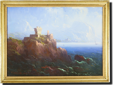 STÜRMISCHE KÜSTENLANDSCHAFT