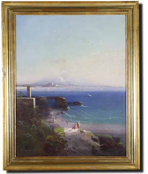 Blick auf die Bucht von Neapel